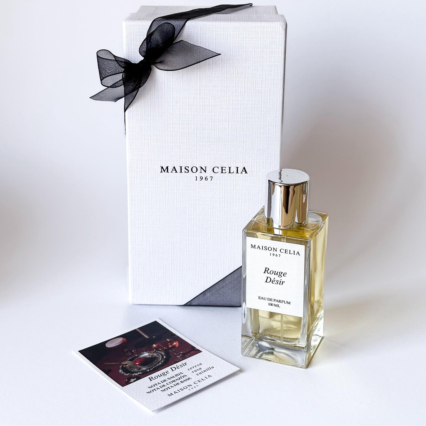 Rouge Désir, perfume de 100 ml, Maison Celia.