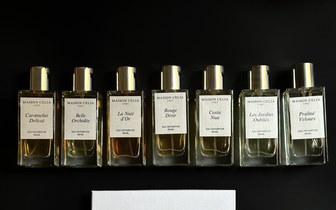 Perfumes exclusivos Maison Celia