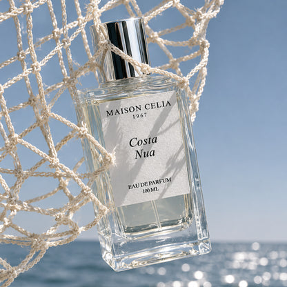 Costa Nua Eau de Parfum de Maison Celia en el mar sensorial