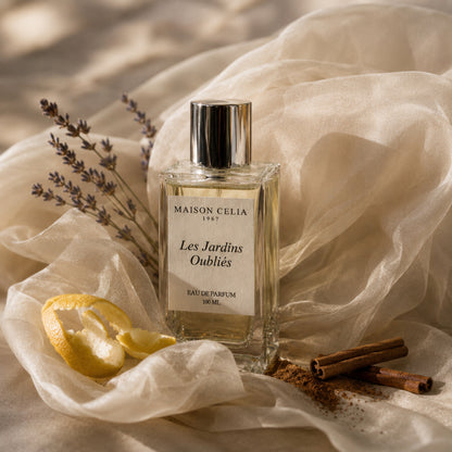 Les Jardins Oubliés Eau de Parfum de Maison Celia creativo aspiracional