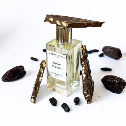 Praliné Velours Eau de Parfum con notas olfativas