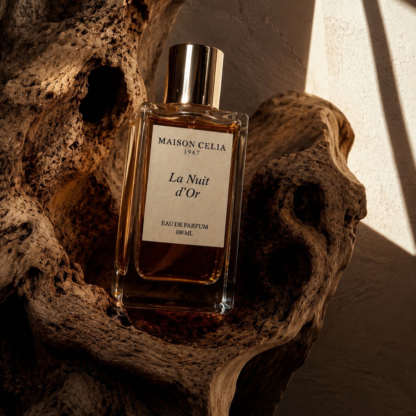 La Nuit d'Or Eau de Parfum de Maison Celia misterioso y envolvente