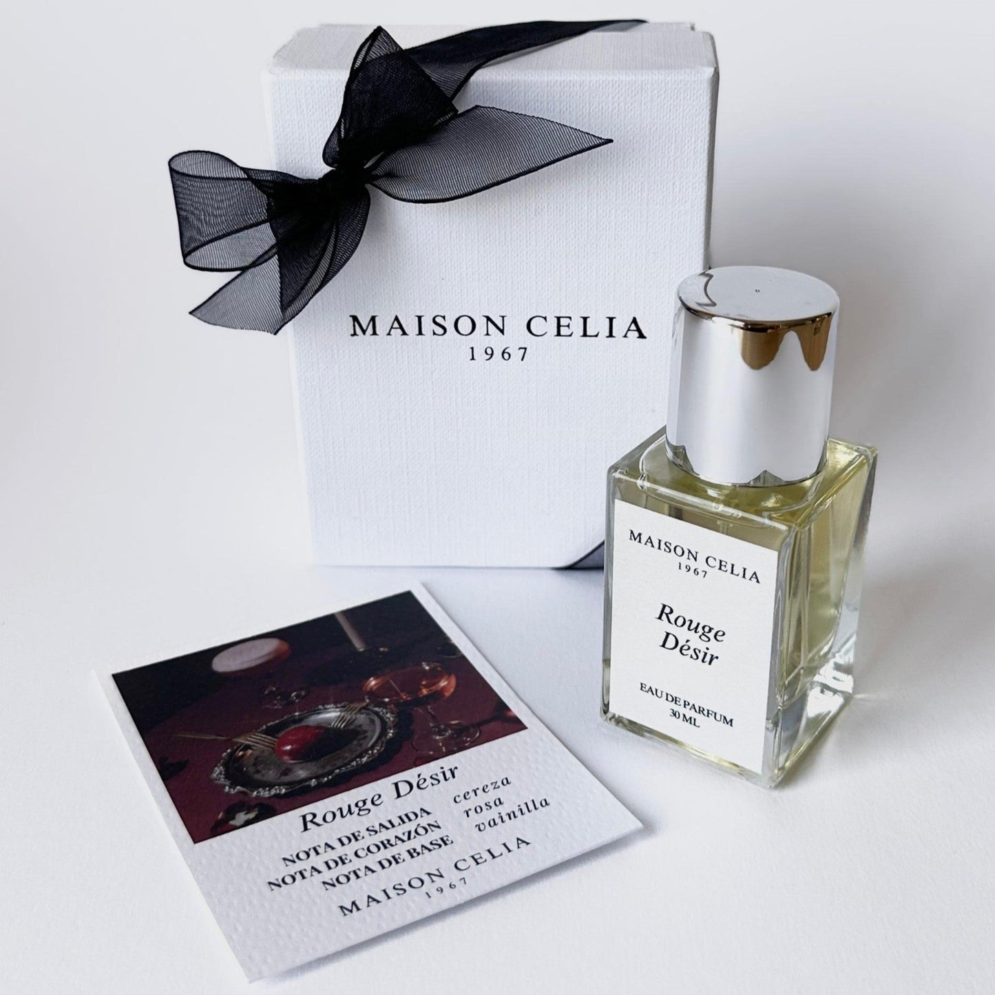 Rouge Désir, perfume de 30 ml, Maison Celia.